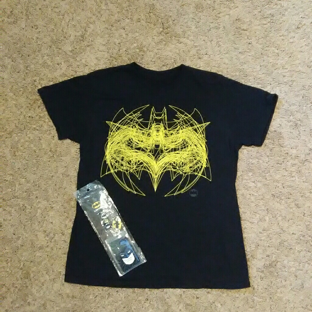 Batman Shirt with Lanyard
